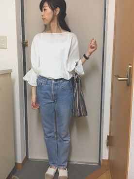 「カスタニエール」｜CHさん（レディース・165cm）の夏コーディネート