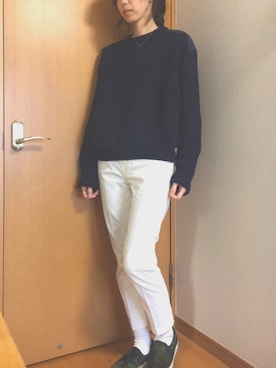 「AMIW（アミウ）のアイテム」を使った、CHさん（レディース・165cm）の冬コーディネート