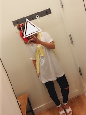 「one way（ワンウェイ）のアイテム（シューズ）」を使った、かえぱんなちャん♡さん（レディース・153cm）の秋コーディネート