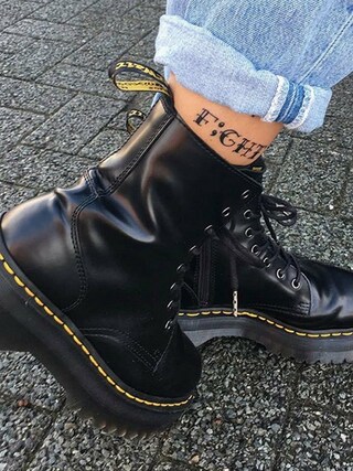 チ*ビ様 uk5 ドクターマーチン 厚底　8ホール かなり美品 Dr. Martens（ドクターマーチン）の「UK5/24.0cm☆セール☆ Dr.Martens