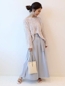 「SMIR NASLI（サミールナスリ）のアイテム」を使った、serinaさん（レディース・150cm）の冬コーディネート