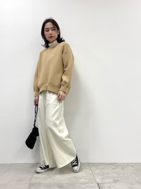 「ダンボール」｜INDIVI(SHOP STAFF)さん（レディース・163cm）の冬コーディネート