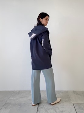 「フードコート」｜「アイテム（その他シューズ）」を使った、INDIVI(SHOP STAFF)さん（レディース・163cm）の冬コーディネート
