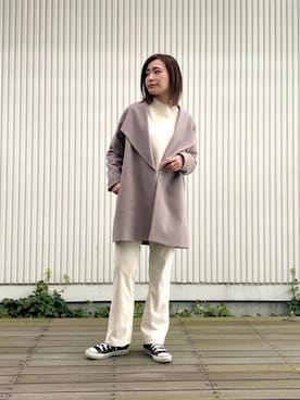 INDIVI(SHOP STAFF)さん(レディース・164cm)の冬コーディネート