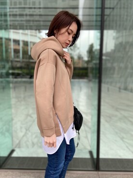 デニムパンツを使った シャツイン のレディース人気ファッションコーディネート Wear