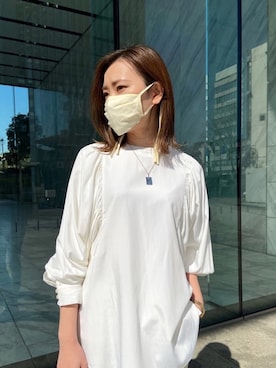 「マスク」｜INDIVI(SHOP STAFF)さん（レディース・164cm）の春コーディネート