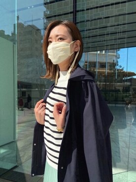 「マスク」｜INDIVI(SHOP STAFF)さん（レディース・164cm）の春コーディネート