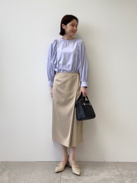 INDIVI(SHOP STAFF)さん（レディース・163cm）の春コーディネート