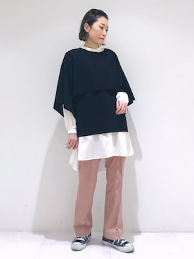 INDIVI(SHOP STAFF)さん（レディース・158cm）の春コーディネート