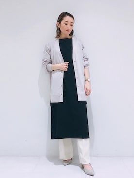 「INDIVI（インディヴィ）のアイテム」を使った、INDIVI(SHOP STAFF)さん（レディース・158cm）の春コーディネート