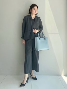 INDIVI(SHOP STAFF)さん（レディース・163cm）の春コーディネート