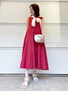 INDIVI(SHOP STAFF)さん（レディース・164cm）の春コーディネート