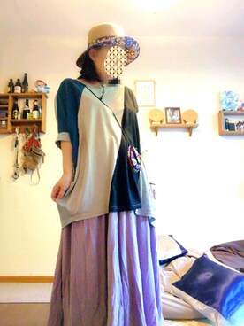 「チャイハネ（チャイハネ）のアイテム（財布/小物）」を使った、aisaoooitoさん（レディース・158cm）の秋コーディネート