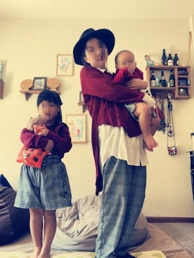 「チャイハネ（チャイハネ）のアイテム（アンサンブル）」を使った、aisaoooitoさん（レディース・158cm）の秋コーディネート