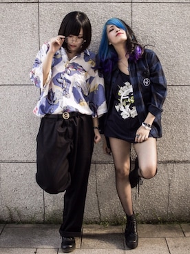 Eeezの希英美さんのコーディネート