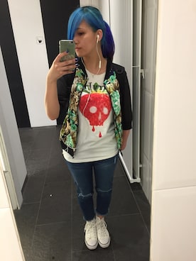 Eeezの希英美さんのコーディネート