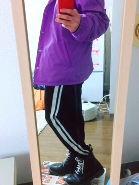 「エクストララージ」｜「アイテム（ブーツ）」を使った、zakkyさん（メンズ・172cm）の夏コーディネート