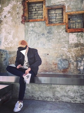 Ri。さん（メンズ・177cm）の秋コーディネート