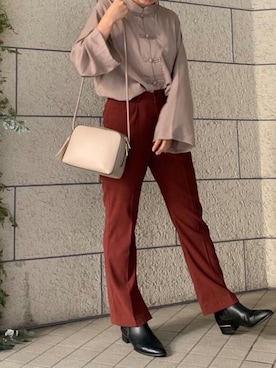 ななさん（レディース・163cm）の秋コーディネート