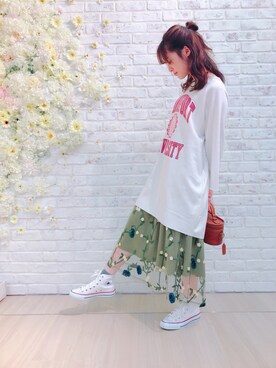 mayu.cchanさん（レディース・157cm）の春コーディネート