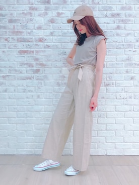 mayu.cchanさん（レディース・157cm）の春コーディネート