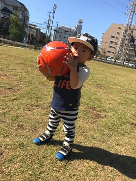 「オシャレパッソ」｜YKMさん（キッズ・80cm）の秋コーディネート