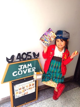 「Petit jam（プチジャム）のアイテム（帽子）」を使った、YKMさん（レディース・155cm）の秋コーディネート