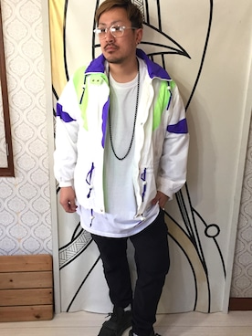 「キュウリガン（キュウリガン）のアイテム」を使った、キュウリガンさん（メンズ・175cm）の冬コーディネート