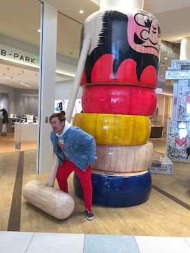 「Polo Ralph Lauren」｜「アイテム（カバーオール）」を使った、キュウリガンさん（メンズ・175cm）の冬コーディネート