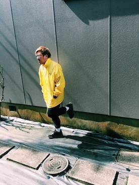 「キュウリガン（キュウリガン）のアイテム」を使った、キュウリガンさん（メンズ・175cm）の春コーディネート