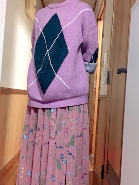 「ゆるずる」｜Momoさん（レディース・155cm）の秋コーディネート