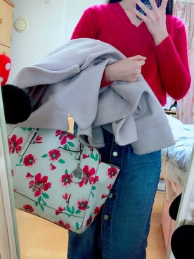 Momoさん（レディース・155cm）の冬コーディネート