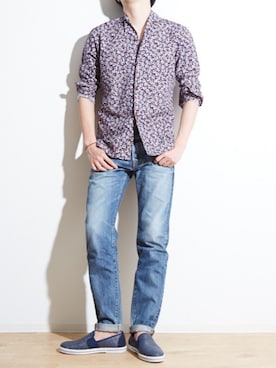 ABAHOUSE ONLINE MENSさん（メンズ・177cm）の春コーディネート