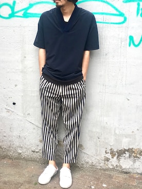 ABAHOUSE ONLINE MENSさん（メンズ・180cm）の春コーディネート