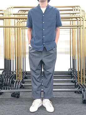 ABAHOUSE ONLINE MENSさん（メンズ・177cm）の夏コーディネート