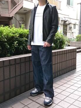 「5351 POUR LES HOMMES（ゴーサンゴーイチプールオム）のアイテム（シューズ）」を使った、ABAHOUSE ONLINE MENSさん（メンズ・175cm）の夏コーディネート