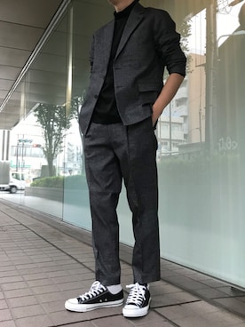 ABAHOUSE ONLINE MENSさん（メンズ・177cm）の秋コーディネート