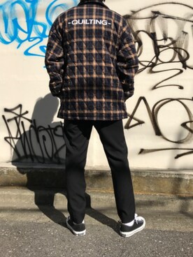 「ABAHOUSE（アバハウス）のアイテム（シューズ）」を使った、ABAHOUSE ONLINE MENSさん（メンズ・177cm）の秋コーディネート