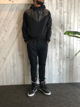 「5351 POUR LES HOMMES（ゴーサンゴーイチプールオム）のアイテム（シューズ）」を使った、ABAHOUSE ONLINE MENSさん（メンズ・182cm）の秋コーディネート