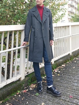ABAHOUSE ONLINE MENSさん(メンズ・180cm)の冬コーディネート