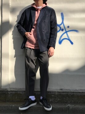 ABAHOUSE ONLINE MENSさん（メンズ・177cm）の冬コーディネート