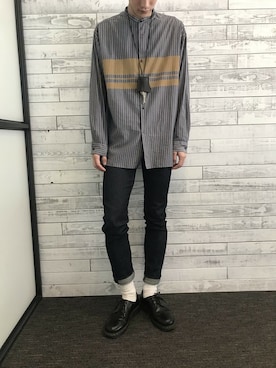 「ホワイトソックス」｜ABAHOUSE ONLINE MENSさん（メンズ・180cm）の冬コーディネート