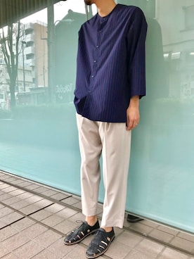 ABAHOUSE ONLINE MENSさん(メンズ・180cm)の冬コーディネート