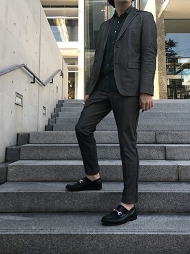 「新生活」｜ABAHOUSE ONLINE MENSさん（メンズ・175cm）の春コーディネート