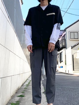 ABAHOUSE ONLINE MENSさん(メンズ・180cm)の春コーディネート