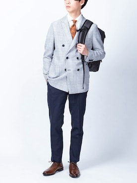 「MAKAVELIC（マキャベリック）のアイテム」を使った、ABAHOUSE ONLINE MENSさん（メンズ・180cm）の春コーディネート
