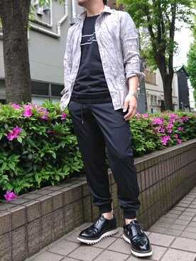 ABAHOUSE ONLINE MENSさん(メンズ・168cm)の春コーディネート