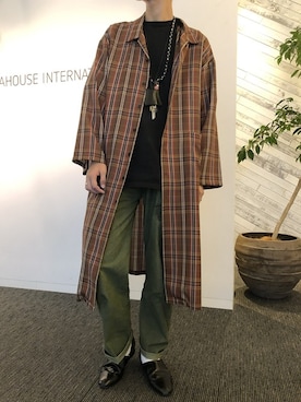 「ヴィンテージ風」｜ABAHOUSE ONLINE MENSさん（メンズ・180cm）の夏コーディネート