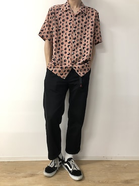 「グラミチ」｜ABAHOUSE ONLINE MENSさん（メンズ・180cm）の夏コーディネート