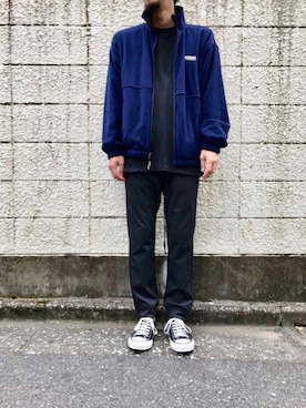 「ジョガーパンツ」｜ABAHOUSE ONLINE MENSさん（メンズ・180cm）の秋コーディネート